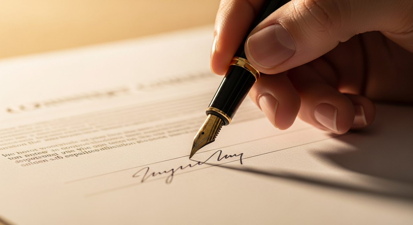 توقيع عقد عمل CDD أو CDI