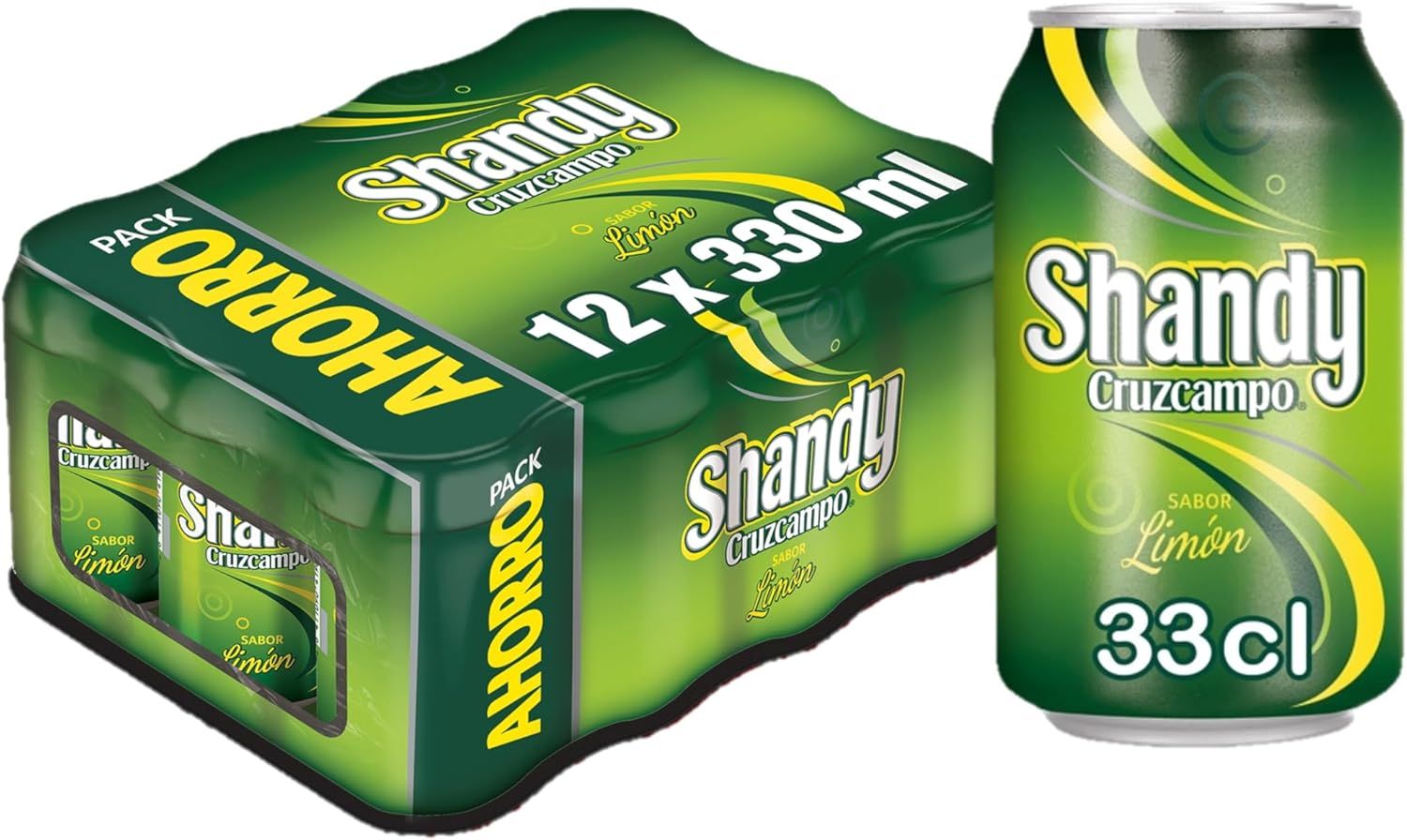 12x Shandy Cruzcampo Cerveza Limón por 5,38
