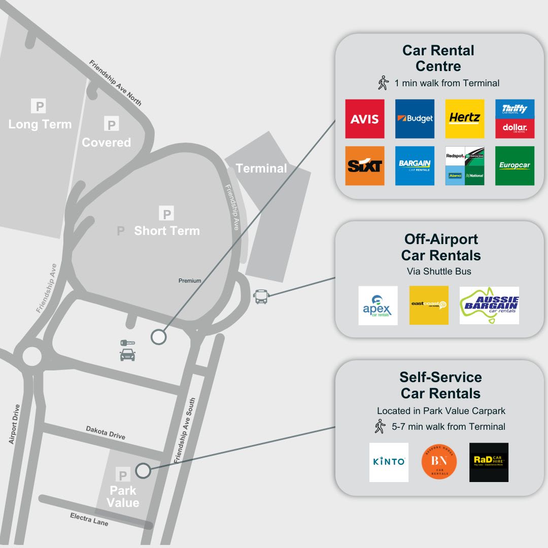 Car Rental Map