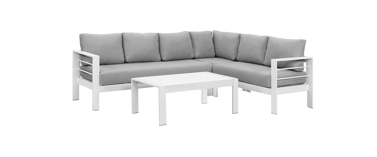 aluminium outdoor couch
