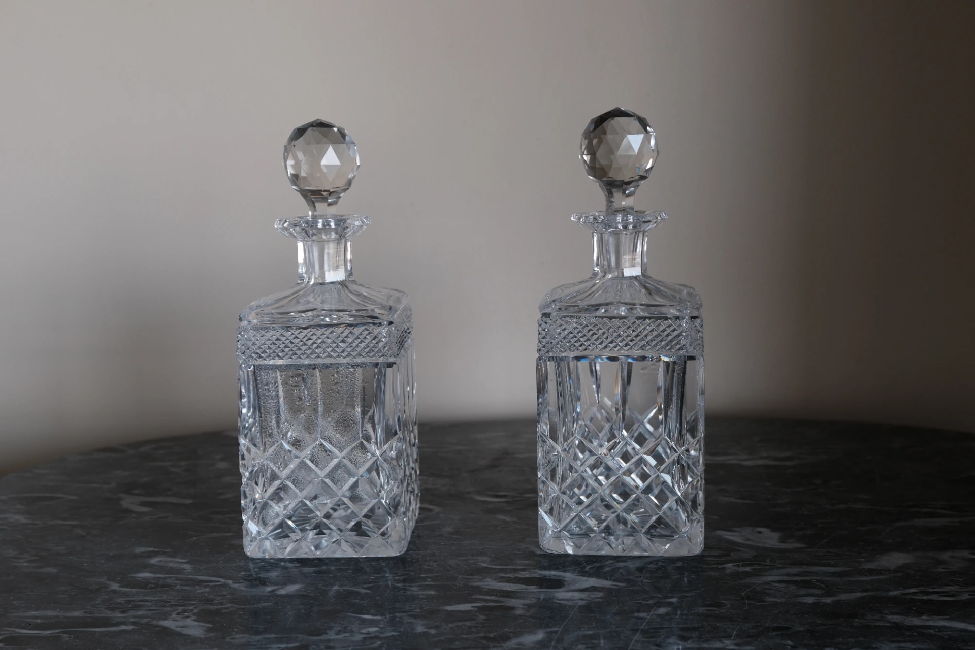 Par de Botellas de Cristal - Imagen 1