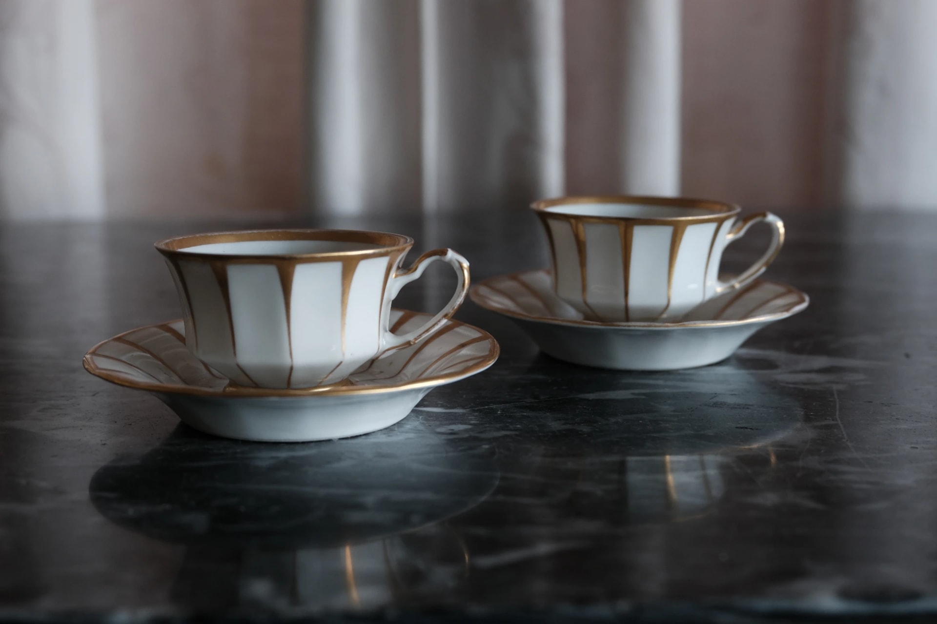 Par de Tazas Antiguas - Imagen 3