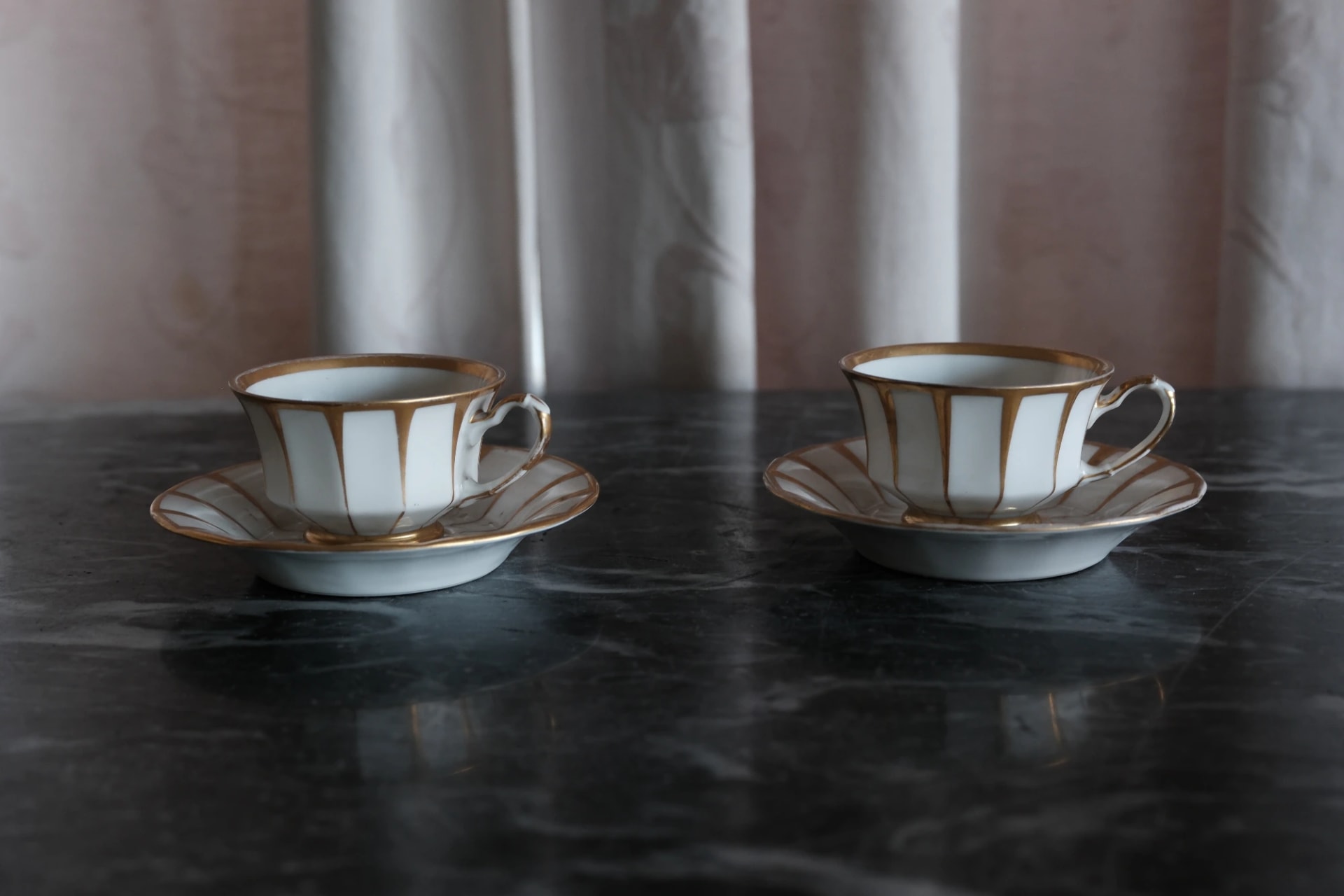 Par de Tazas Antiguas - Imagen 2