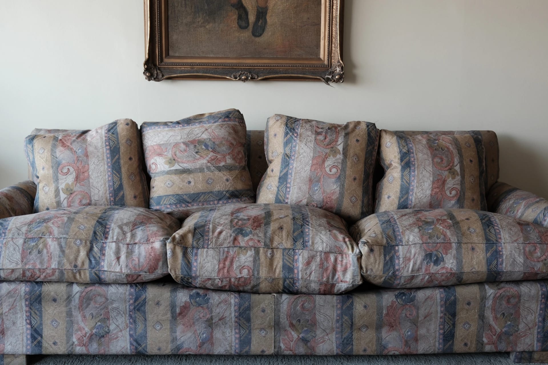 Sofá Estampado (para retapizar) - Imagen 2