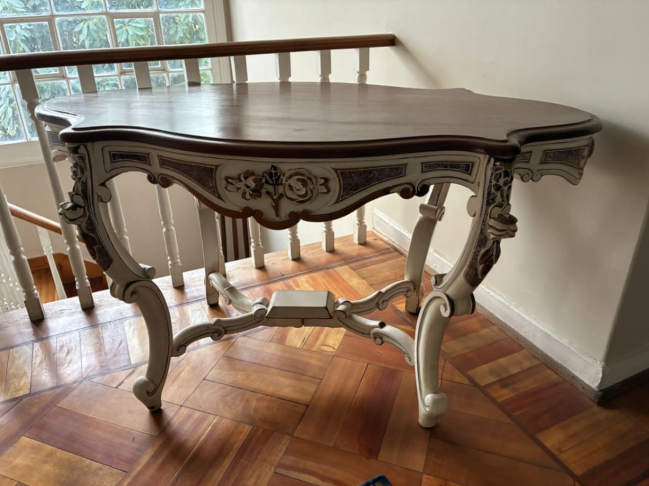 Mesa Antigua de Madera - Imagen 5