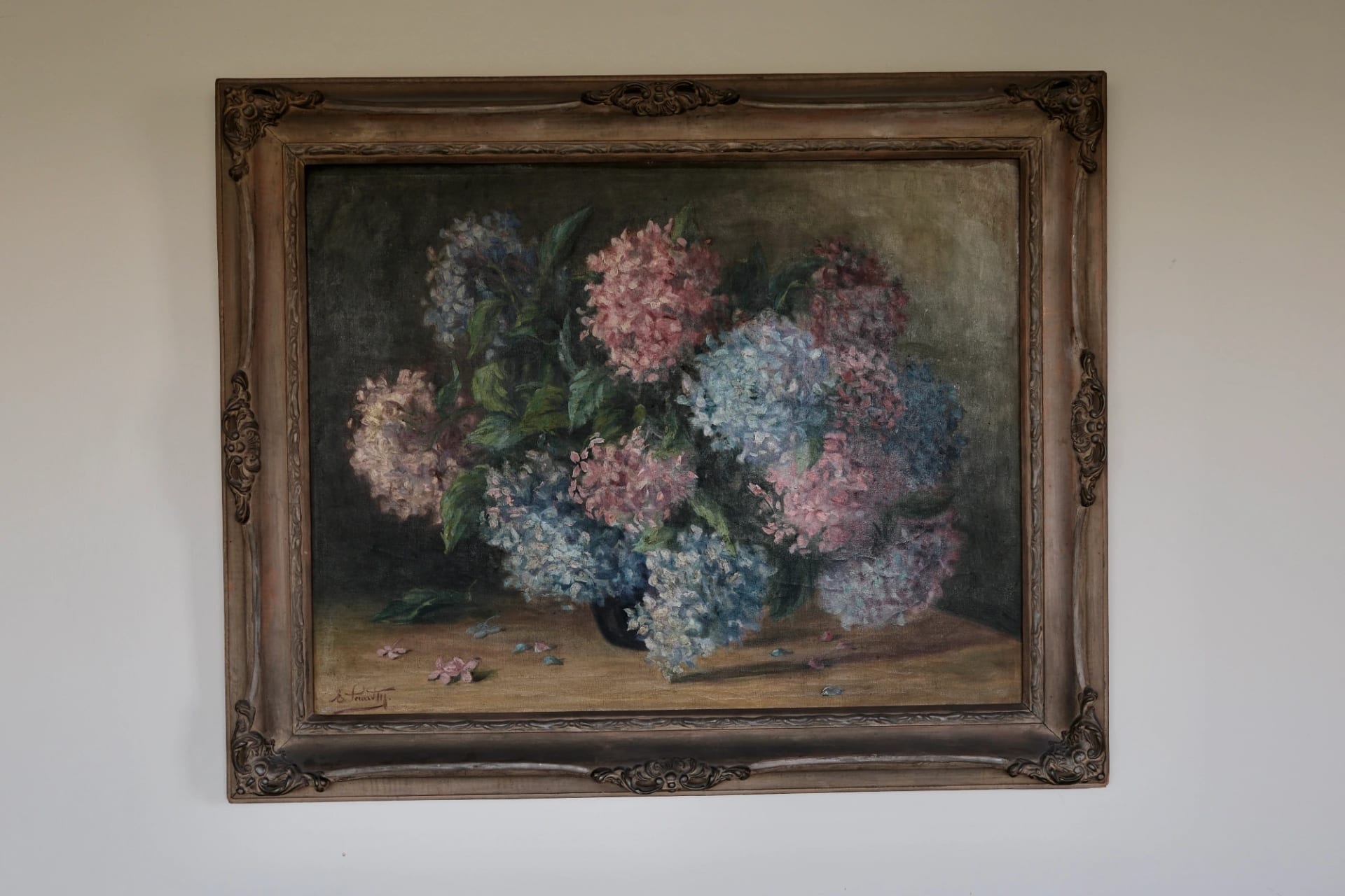 Cuadro de Hortensias - Imagen 1