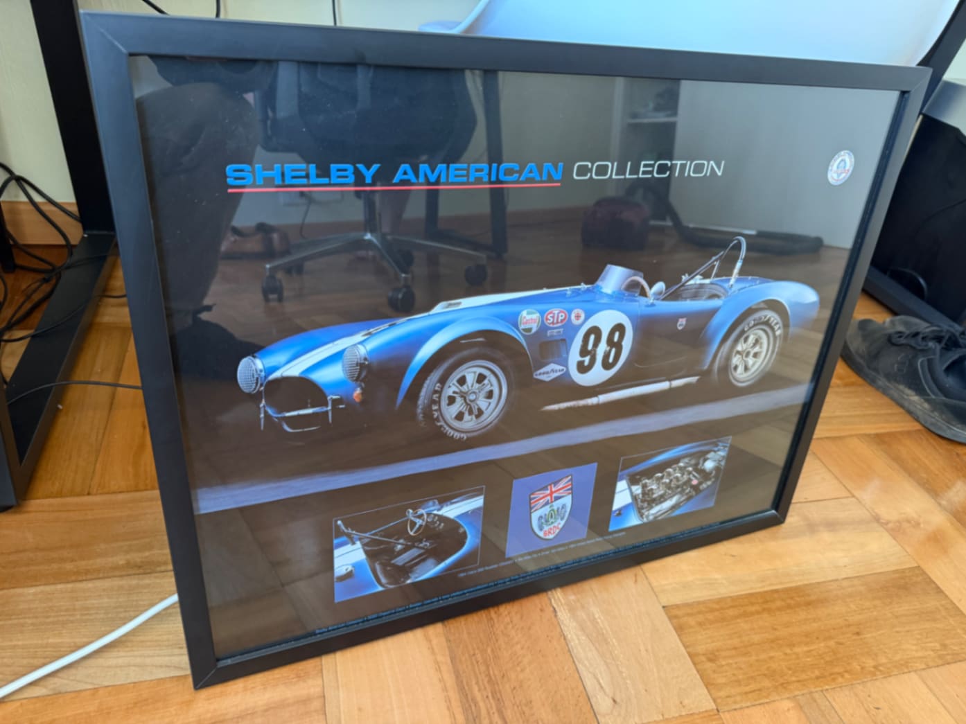 Cuadro Poster Shelby Cobra Original - Imagen 2