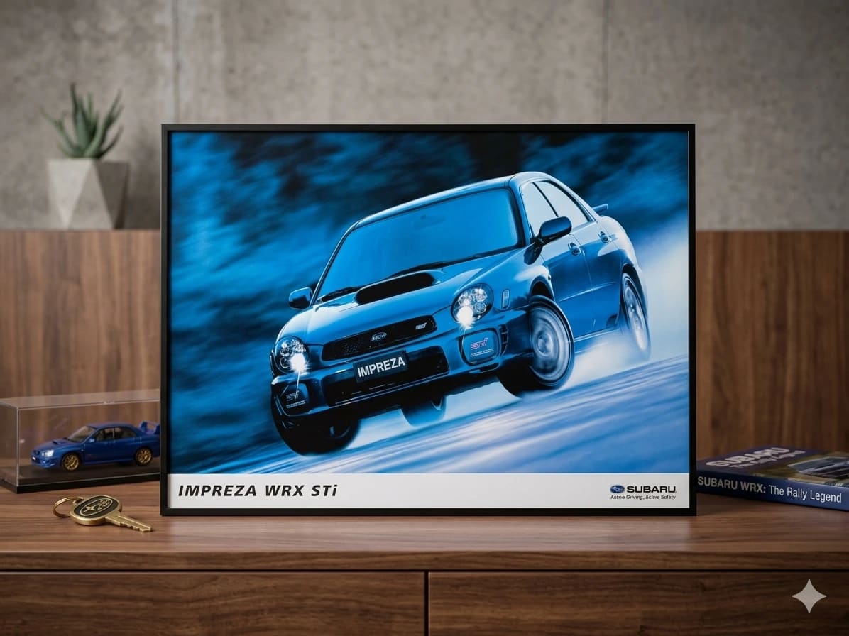 Cuadro Subaru Impreza WRX STi Original Japonés - Imagen 1