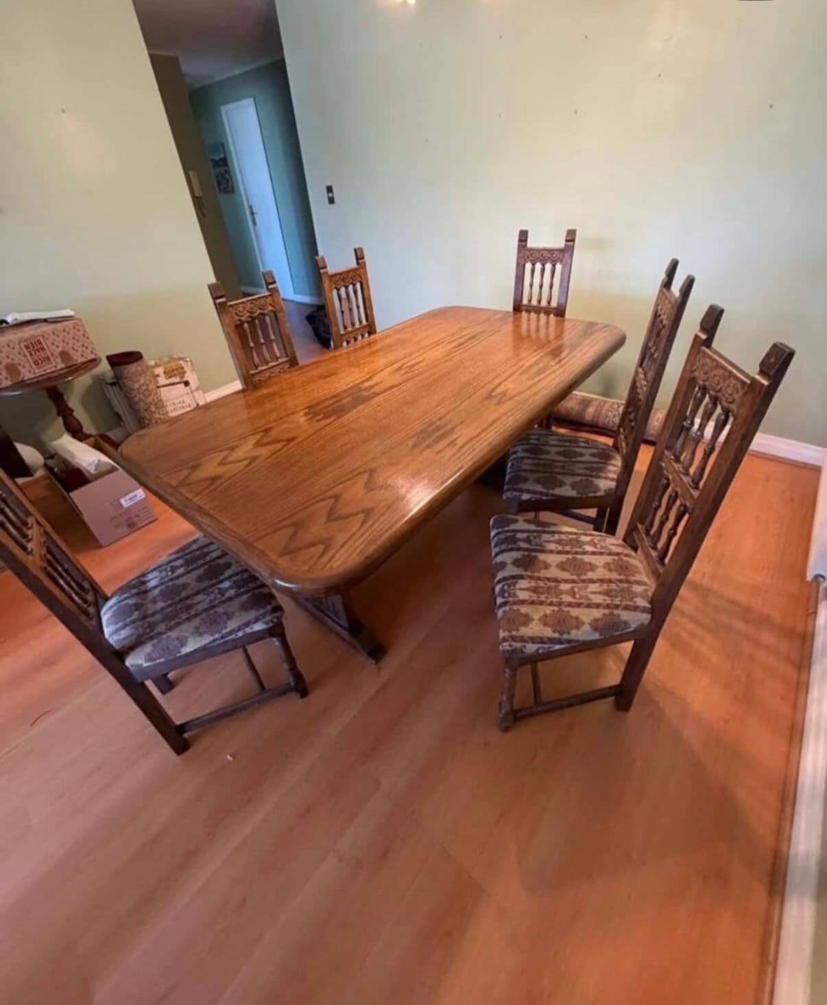 Comedor de Madera de Encina (6 sillas) - Imagen 3