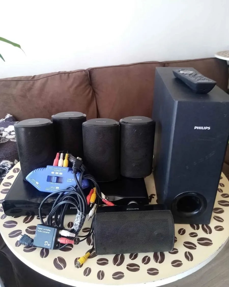 Receiver Home Theater 5,1 Philips hts 3520/55 - Imagen 2