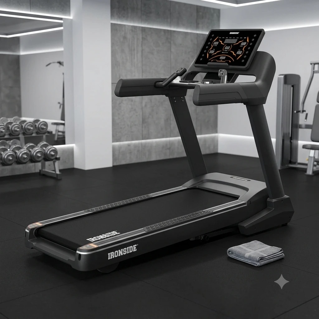 Trotadora Plegable Comercial LED IRONSIDE Glam - Imagen 1