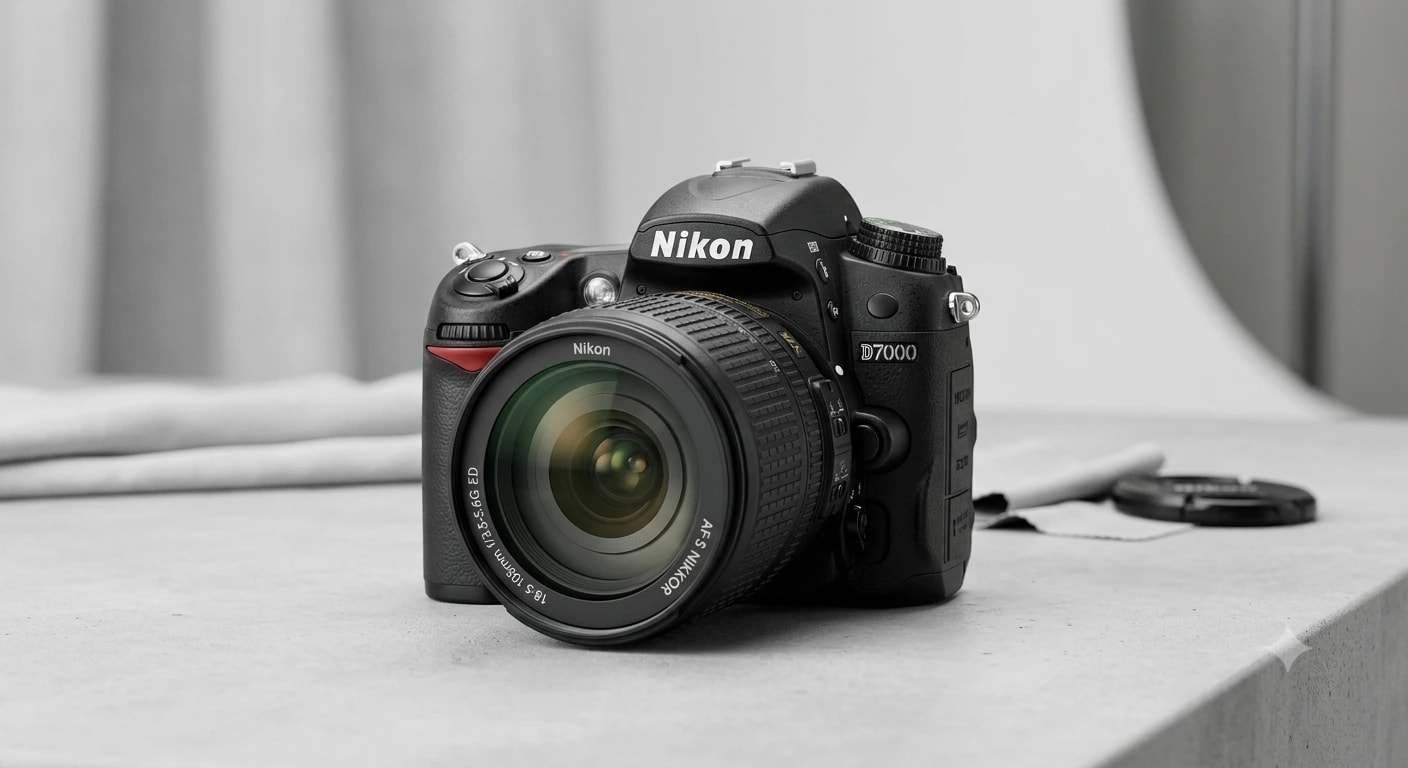 Cámara fotográfica y lentes Nikon - Imagen 1