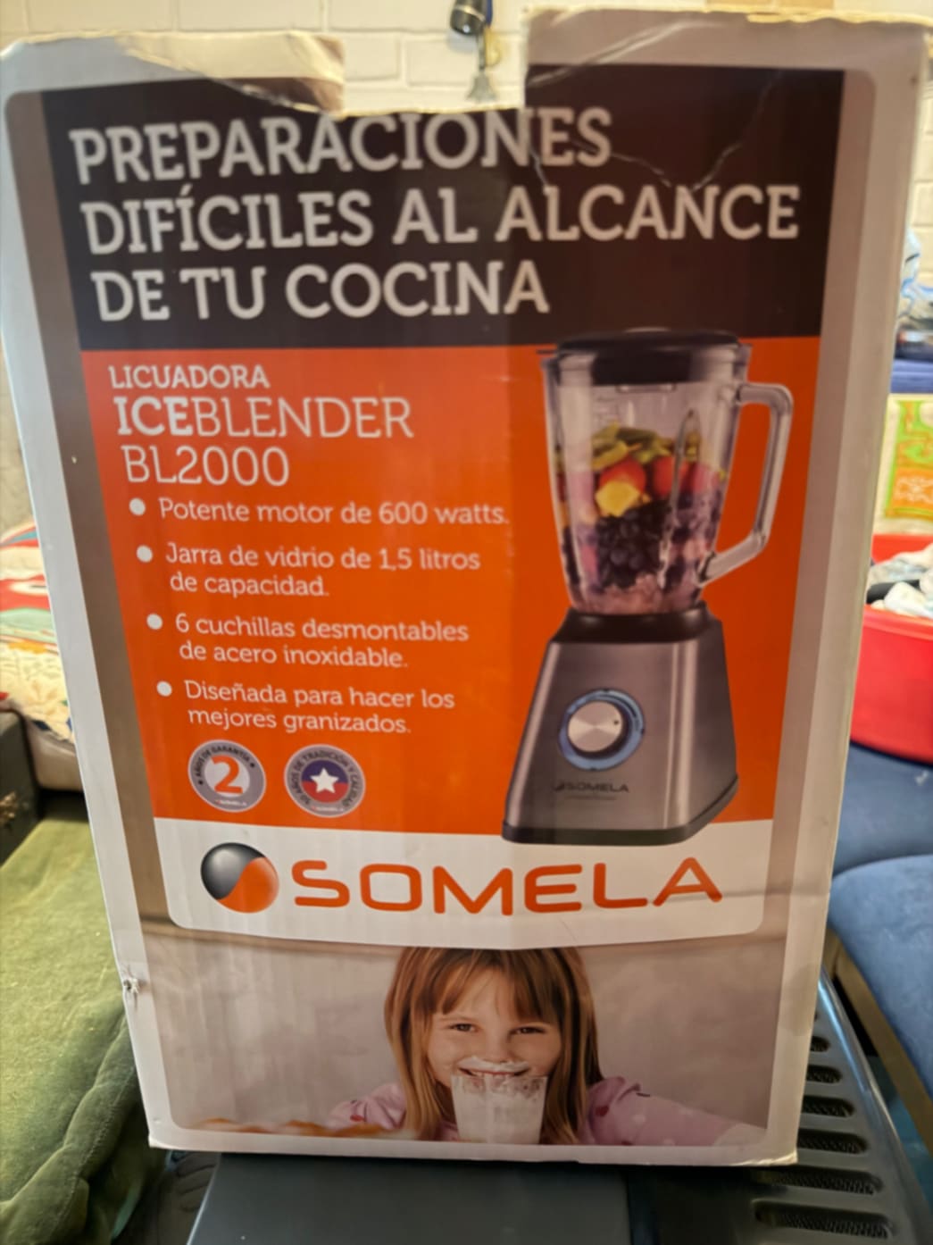 Licuadora Somela 600W - Imagen 5