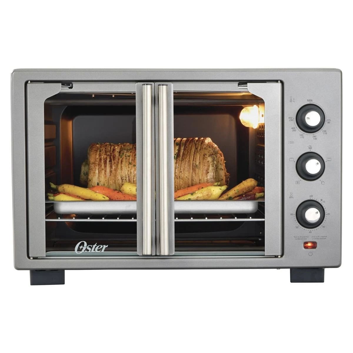 Horno Freidora de Aire de 35 L con Puertas Francesas Oster - Imagen 2