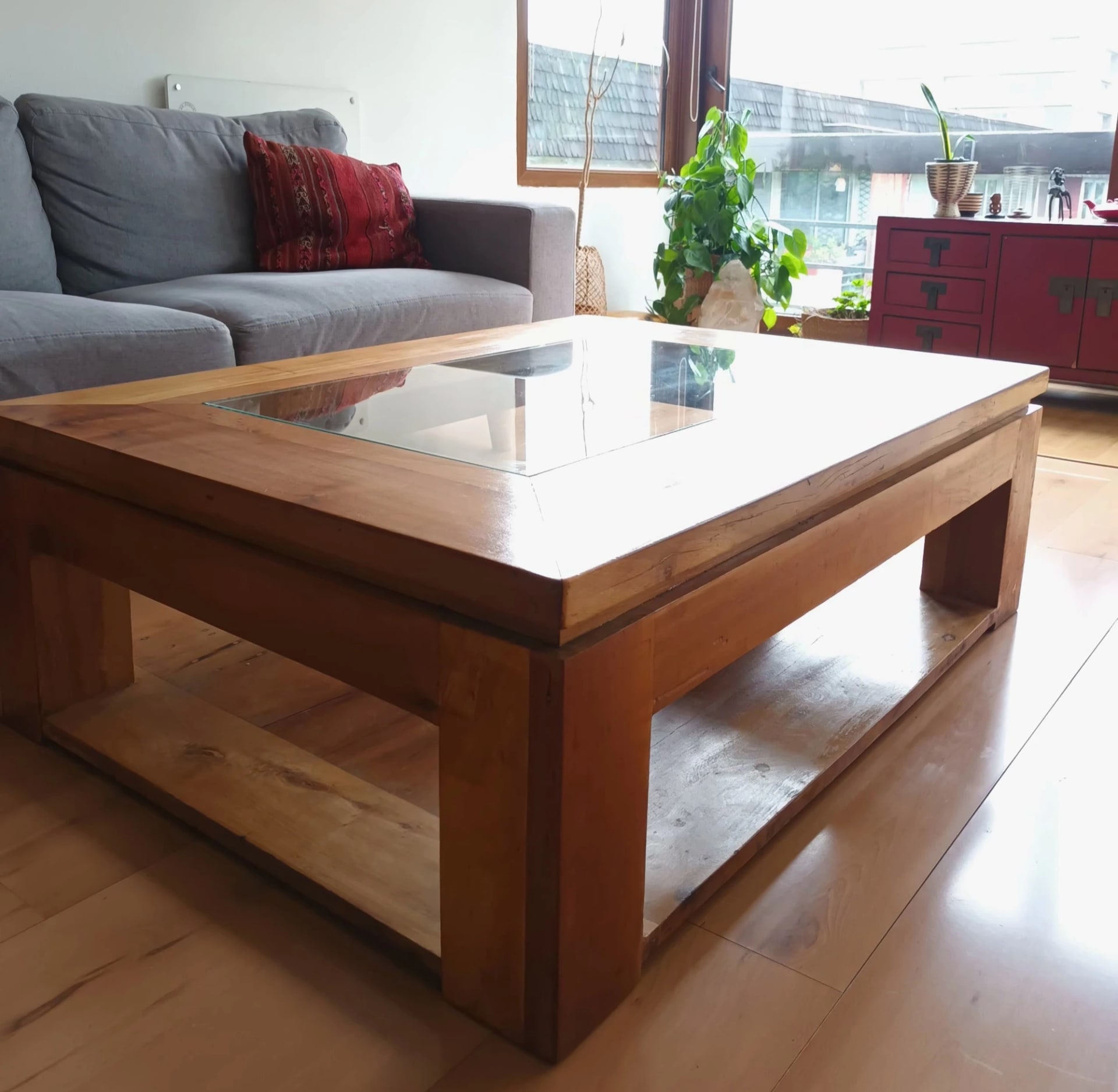 Mesa de centro de raulí - Imagen 3