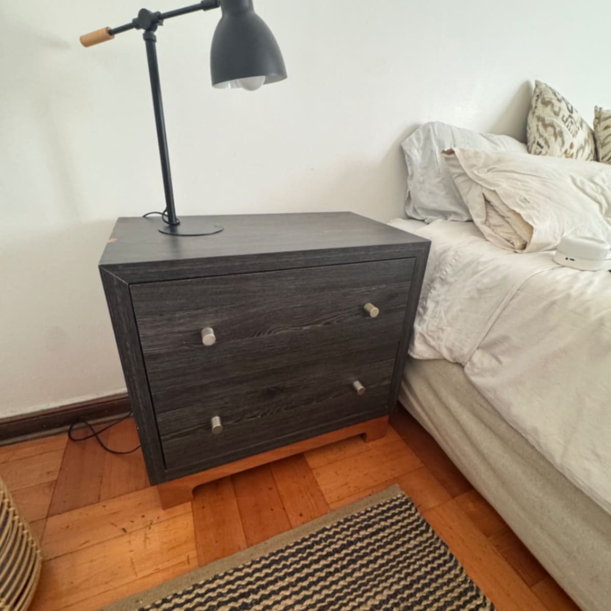 Par de veladores hechos a medida/ madera y melanina - Imagen 8