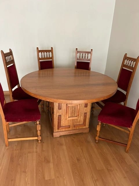 Comedor Redondo con 8 sillas - Imagen 3
