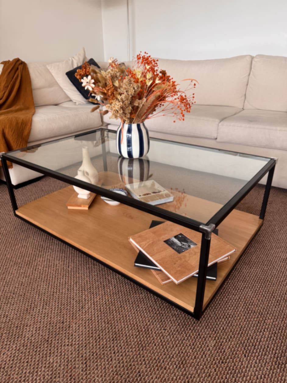 Mesa de centro madera lenga - Imagen 1