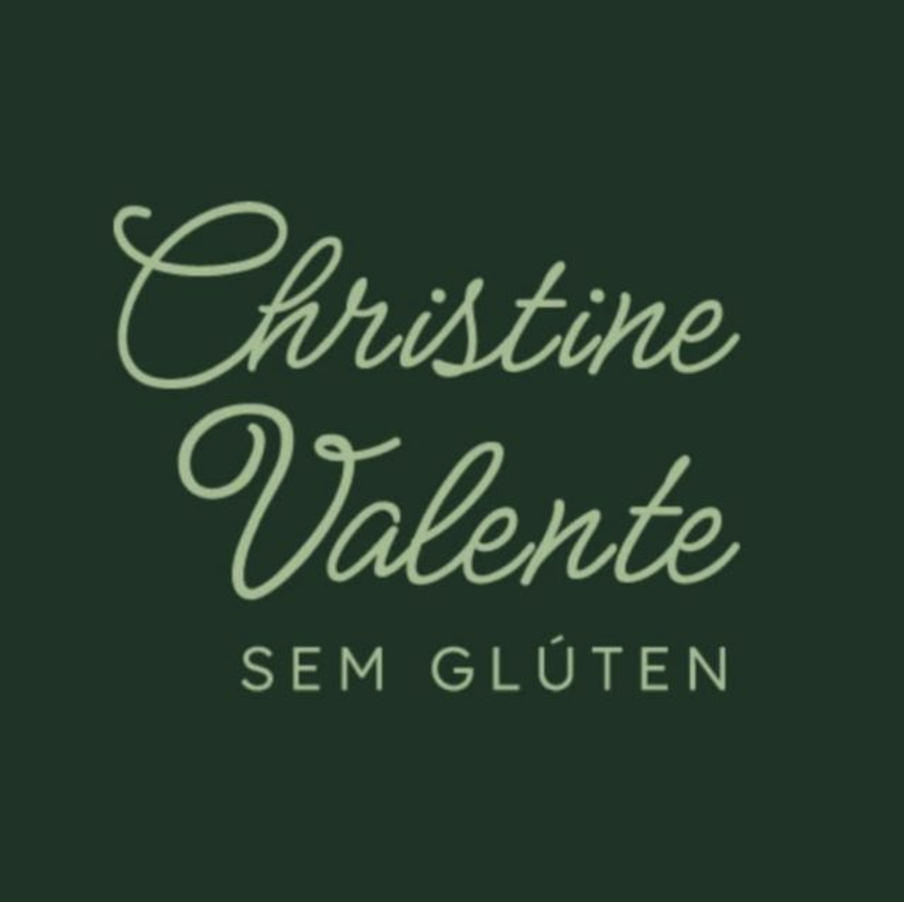 Christine Valente sem glúten