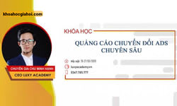 Khóa Học Quảng Cáo Chuyển Đổi Facebook Ads (chuyên Sâu) Cùng Chu Minh Hạnh