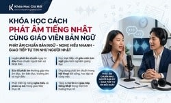 Khóa Học Cách Phát Âm Tiếng Nhật Cùng Giáo Viên Bản Ngữ