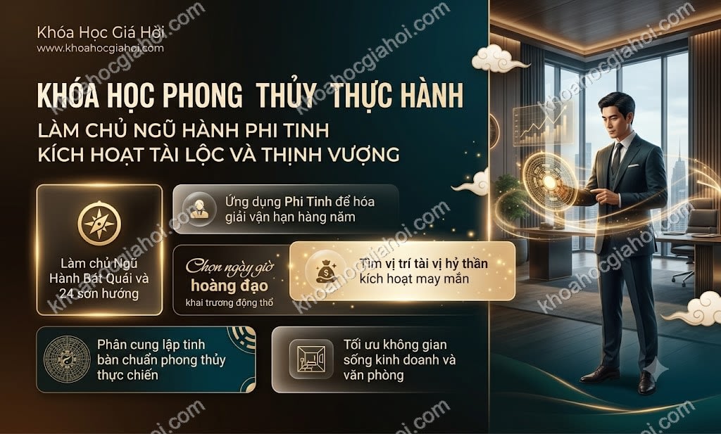 Khóa Học Phong Thủy Thực Hành