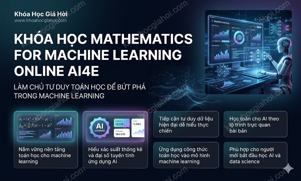 Khóa Học Mathematics For Machine Learning Online AI4e