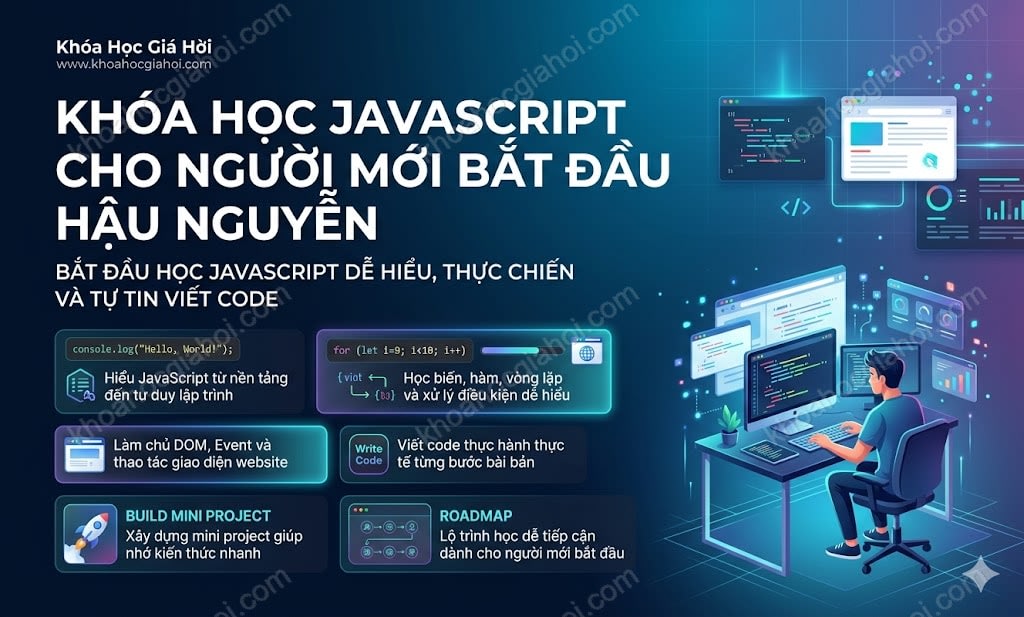 Khóa Học Javascript Cho Người Mới Bắt Đầu Hậu Nguyễn