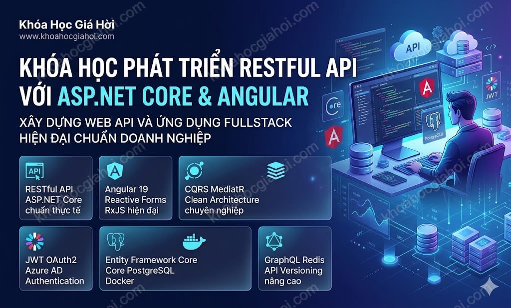 Khóa Học Phát Triển Restful Api Với Asp.net Core & Angular