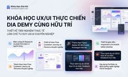 Khóa Học UX/UI Thực Chiến Dia Demy Cùng Hữu Trí