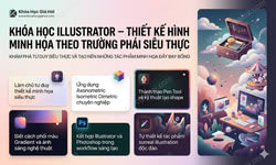 Khóa Học Illustrator – Thiết Kế Hình Minh Họa Theo Trường Phái Siêu Thực