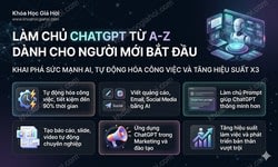 Khóa Học Làm chủ ChatGPT từ A-Z dành cho người mới bắt đầu