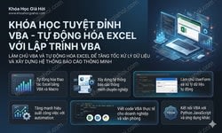 Khóa Học Tuyệt Đỉnh Vba - Tự Động Hóa Excel Với Lập Trình Vba