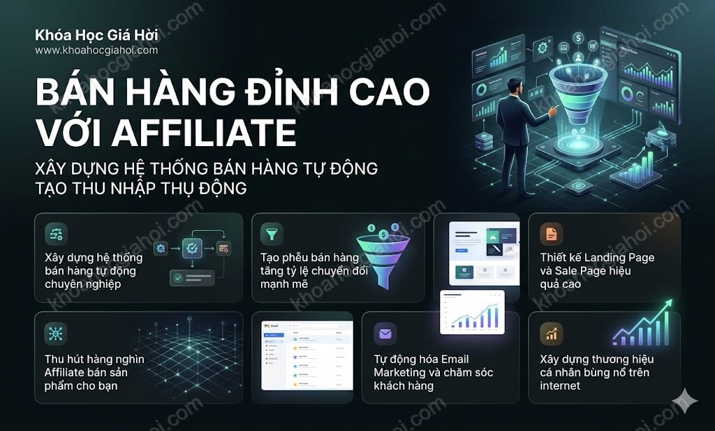 Khóa Học Bán Hàng Đỉnh Cao Với Affiliate