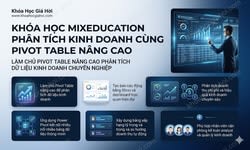 Khóa Học Mixeducation - Phân Tích Kinh Doanh Cùng Pivot Table Nâng Cao