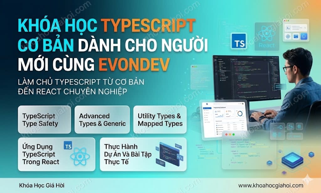 Khóa Học Typescript Cơ Bản Dành Cho Người Mới Cùng Evondev