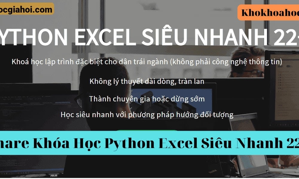 Khóa Học Python Excel Siêu Nhanh 22+ Cùng Pyan.vn