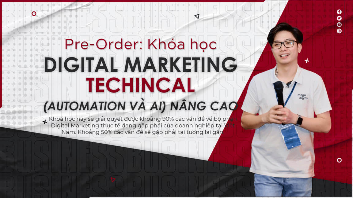 Khóa Học N8N Digital Marketing Technical 2025 Nâng Cao