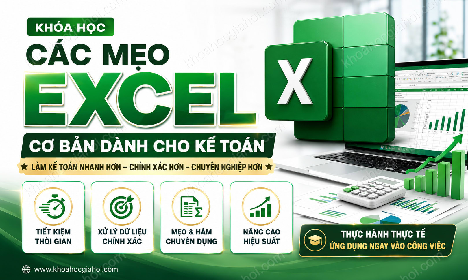 Khóa Học Các Mẹo Excel Cơ Bản Dành Cho Kế Toán