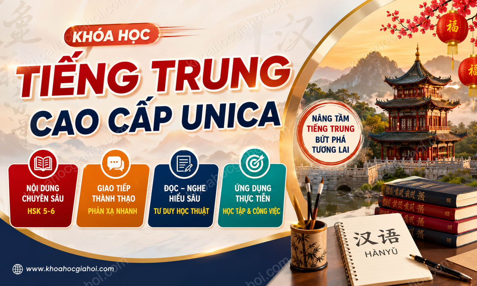 Tiếng Trung Cao Cấp Unica