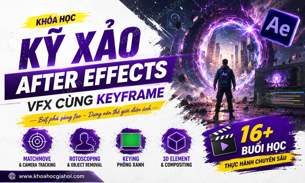 Khóa Học Kỹ Xảo After Effects Vfx Cùng Keyframe