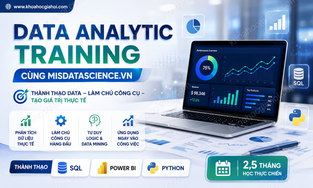 Khóa Học Data Analytic Training Cùng Misdatascience.vn