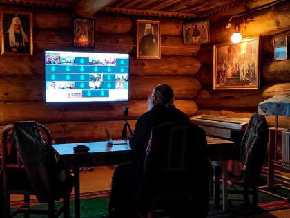 Наместник Феодоритова монастыря выступил с докладом на конференции Министерства юстиции