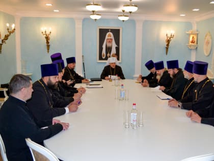 Состоялось второе в текущем году заседание Епархиального совета Мурманской епархии