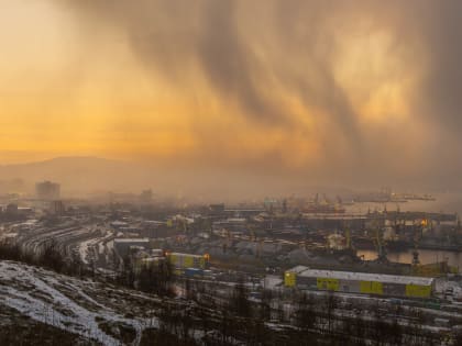 Погода в Мурманске: циклон и холодные температуры