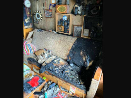 В Кировске вновь пожар. Спасён человек