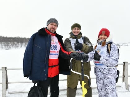 В Мурманске прошли соревнования по рыболовному спорту