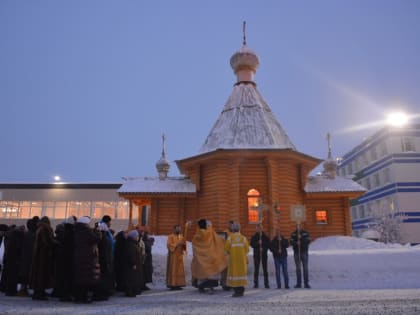 Первый престольный праздник отметил самый отдаленный производственный храм