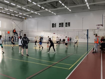 Семейный турнир по волейболу прошел в Гаджиево