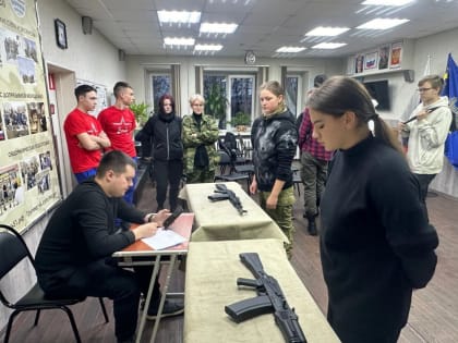 Юные мурманчане приняли участие в военно-спортивной игре «Будущий воин»